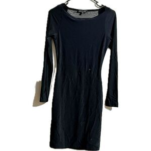 Just Loveโ Black LongโSleeve Dress with Timeless Elegance